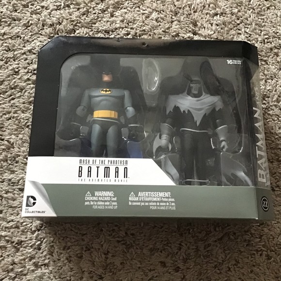 Batman And Phantasm Action Figure 2 Pack Mask Of Phantasm Animated Movie New - Picture 1 of 7